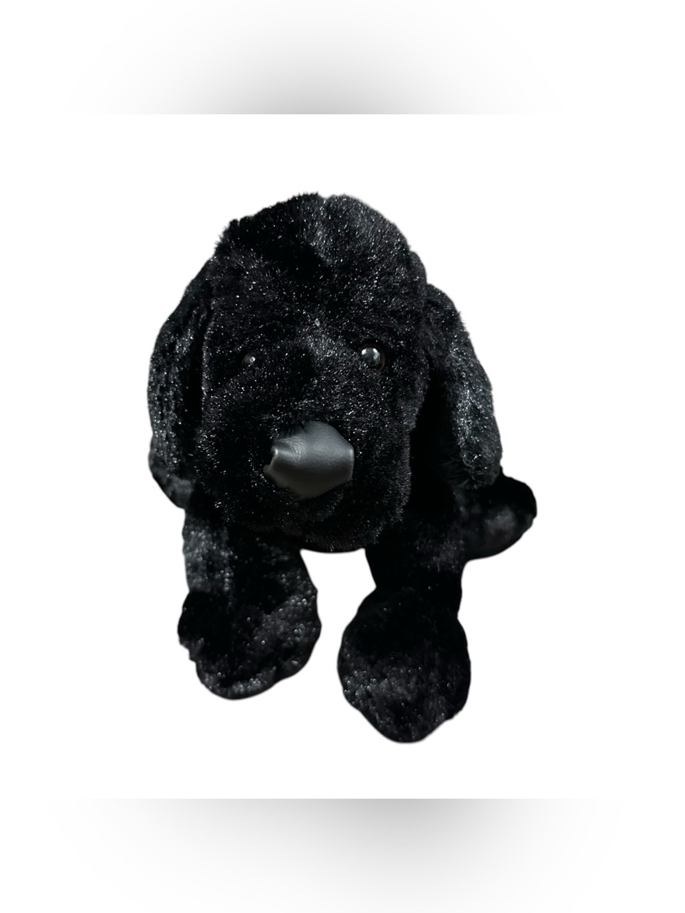 Ganz Webkinz Black Lab HM136 Labrador Dog Plush No Code Retired